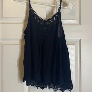 Black Spaghetti Strap Top